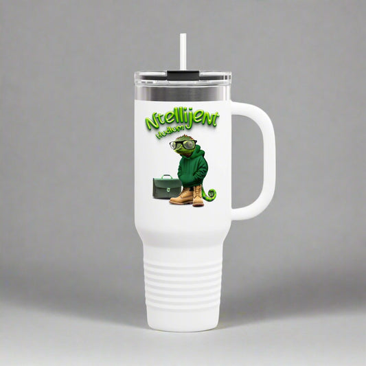Ntellijent Hudlum Insulated Travel Mug, 40oz