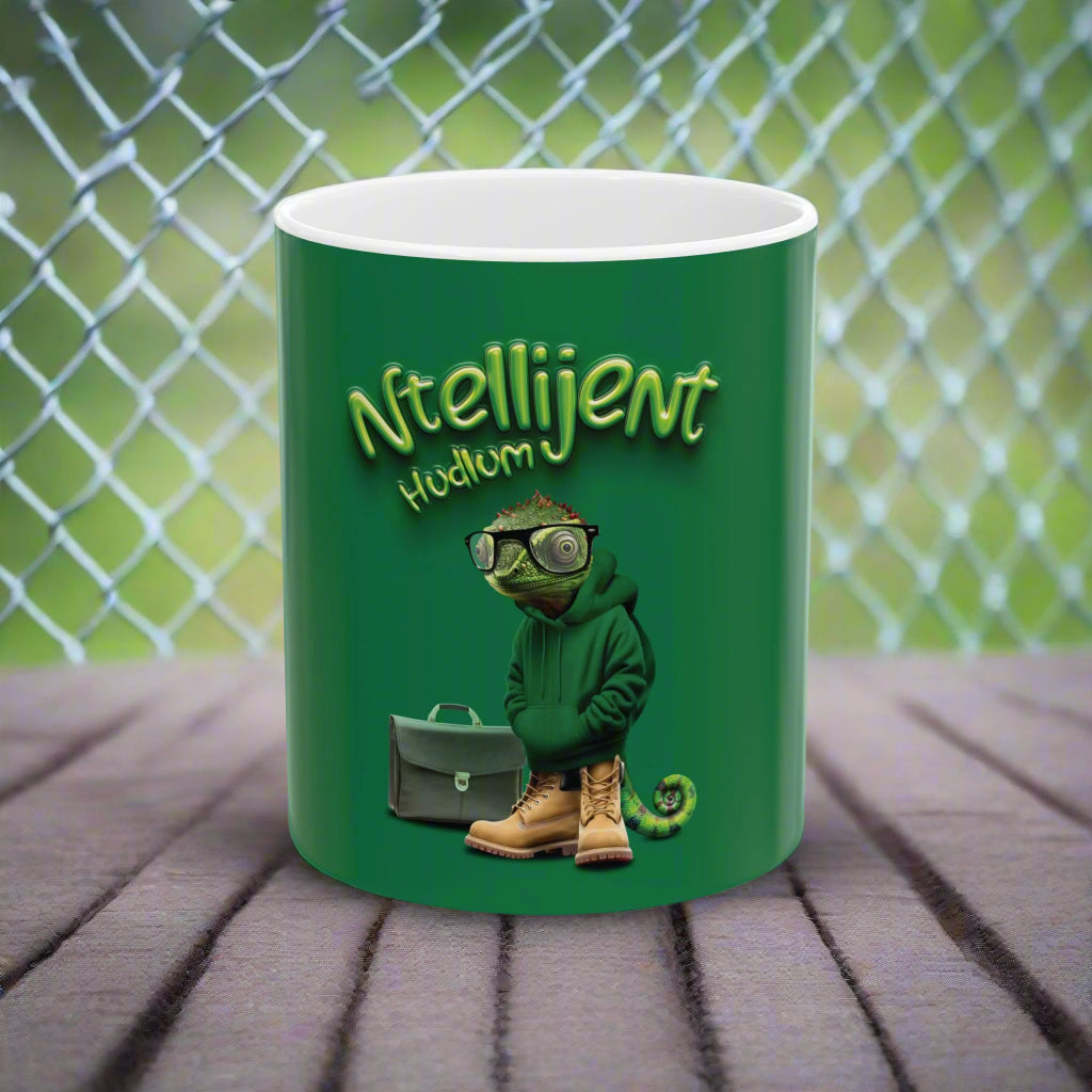 Green Ceramic Mug