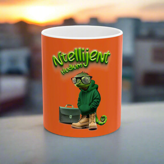 Orange Ceramic Mug